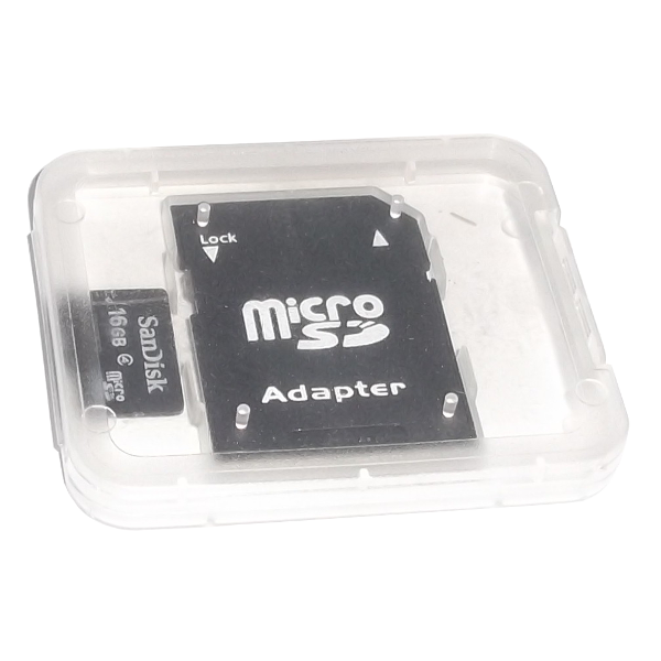 Sandisk Micro Sd Card 16gb With Sd Adapter And Plastic Box Electronics Electrical Equipment Accessories Parts And More Elcolap